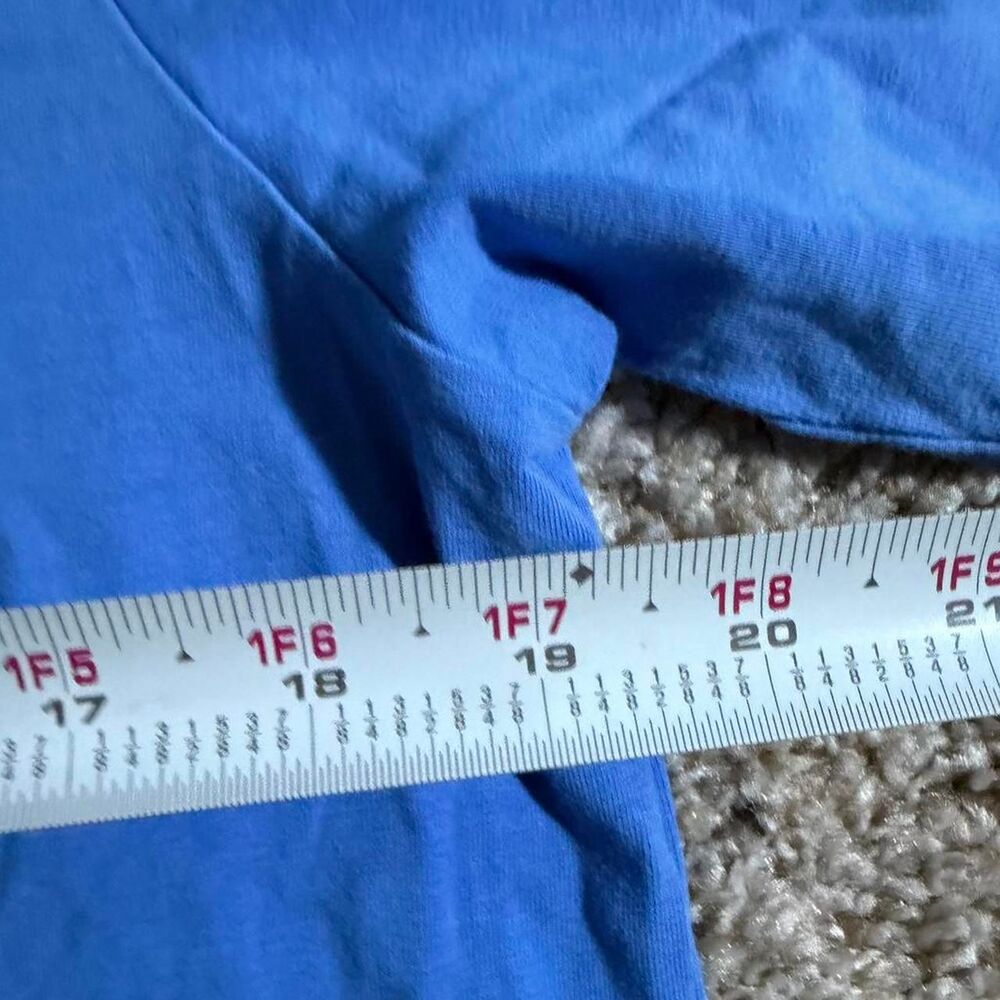 Lululemon Men Small Blue Athletic T-Shirt Workout Gym Short Sleeve Tee (19x26.5) - Picture 2 of 5